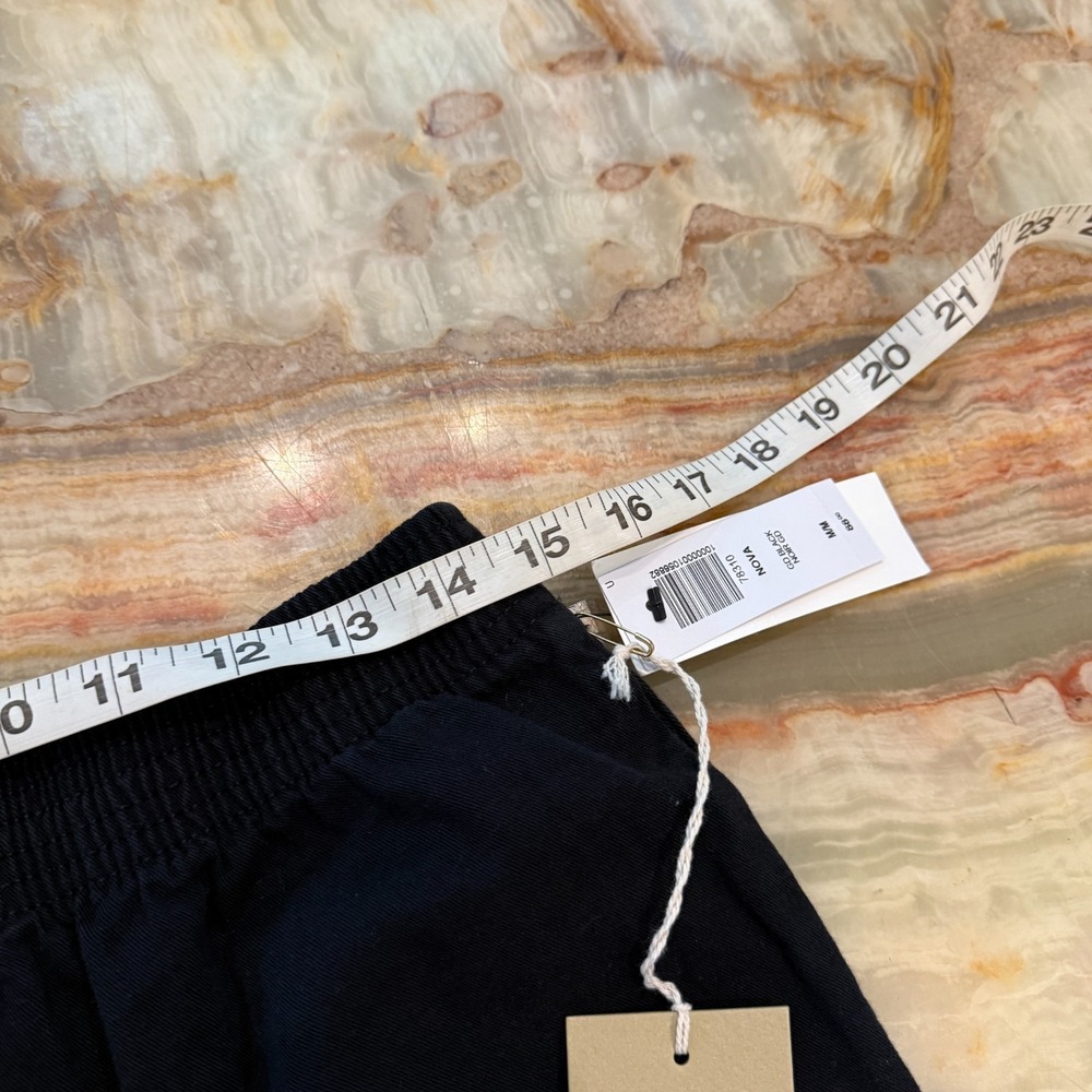 NWT Wilfred Free Nova Shorts Womens Black Elastic Waist Size M - Picture 5 of 7